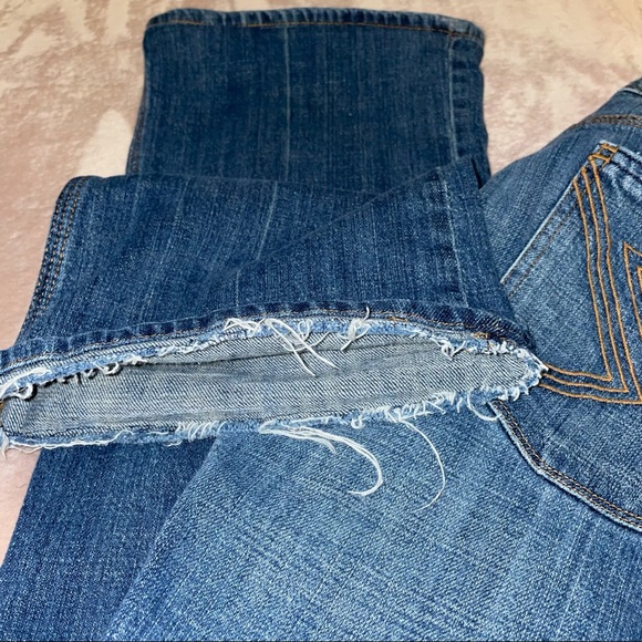 7 for all mankind Wide Legged Jeans size 31 - Picture 5 of 7